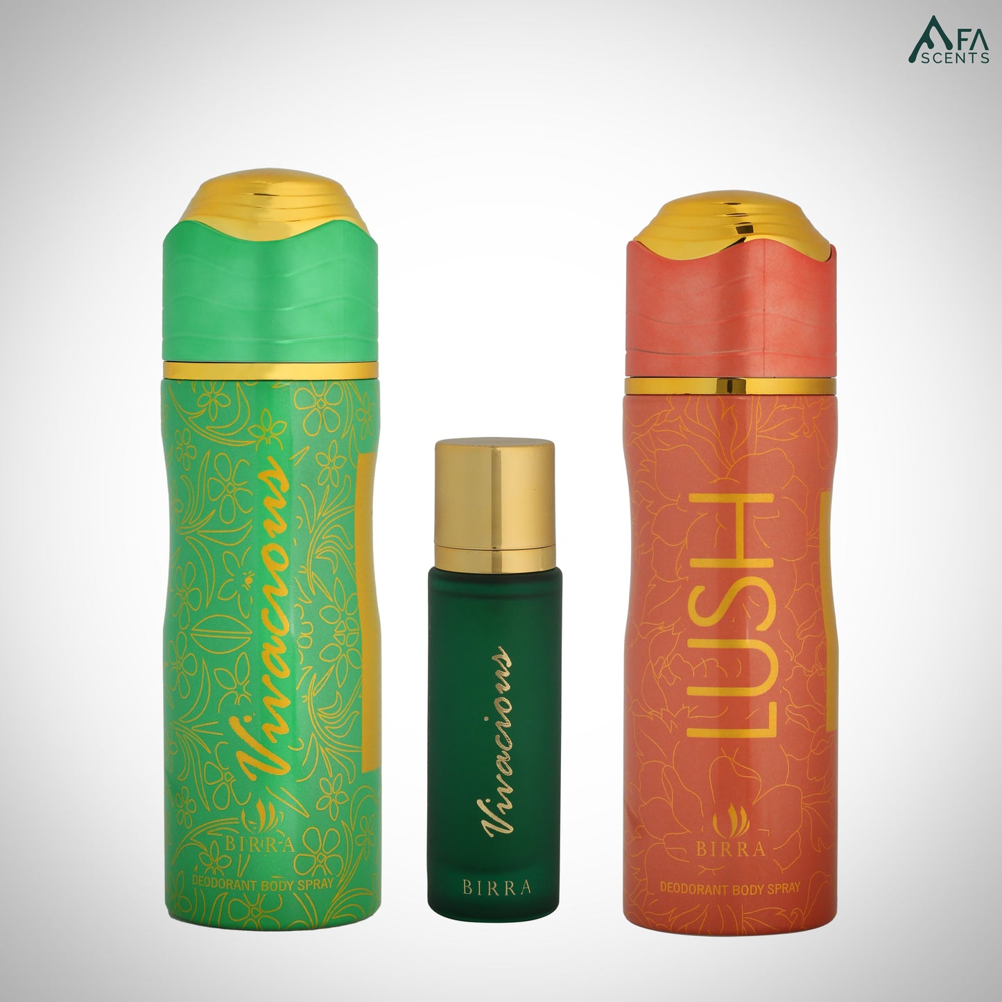 Vivacious Gift Pack (200 X 2 DEO + 30ML EDP)